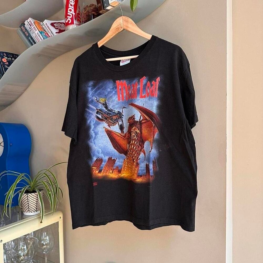 Vintage 1993 Meat Loaf Band T-Shirt